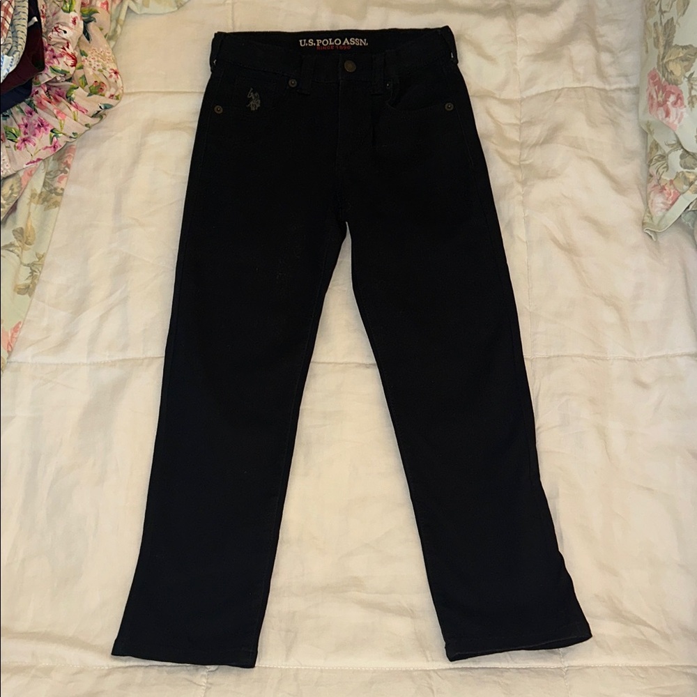 U.S. Polo Assn. Classic Black Trousers